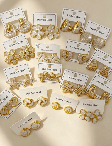 Stainless steel gold tone - gold,