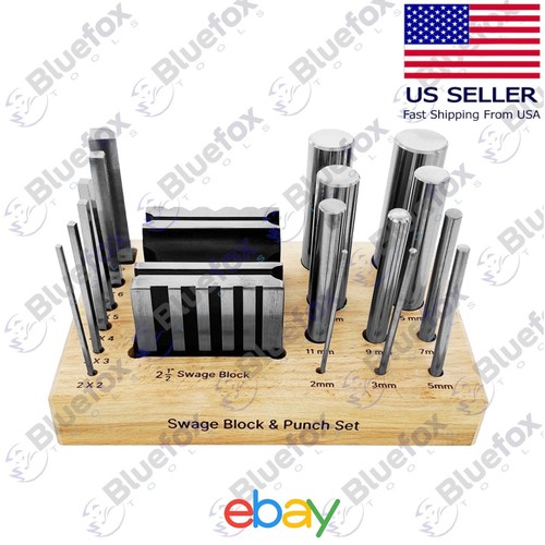 Steel swage block - swage, and